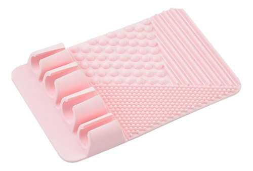 Estante De Almacenamiento De Brochas De Maquillaje, Silicona