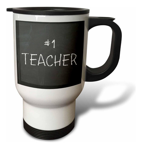 3drose Número 1 Profesor, Letras Multicolores En La Taza De