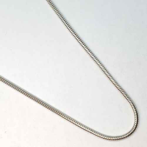 Imagen 2 de 4 de Cadena Plata Clapton X 45 Cm 10,7 Grs