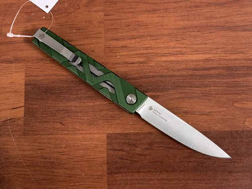 Navaja Ruike P878-ag 8,7cm Linerlock Acero Dureza 57-59hrc Color Verde