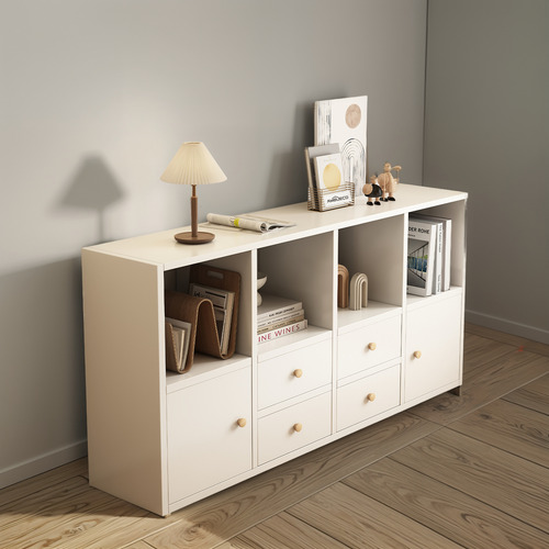 Multiusos Mueble Cajonero Ropero Comoda Y Librero 140cm