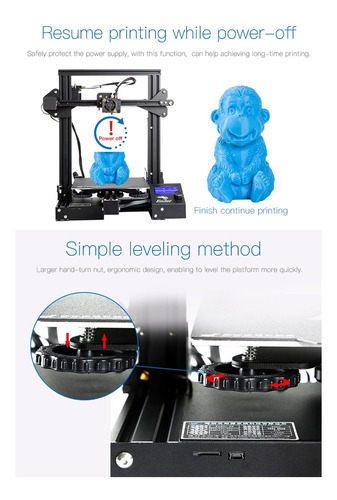 Creality 3d Ender-3 Pro - Kit De Impresora 3d De Alta Precis