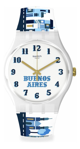 Reloj Swatch Unisex So29z121 Edición Mi Buenos Aires Querido