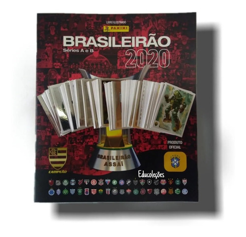 Álbum Campeonato Brasileiro 2020 Completo Capa Flamengo !