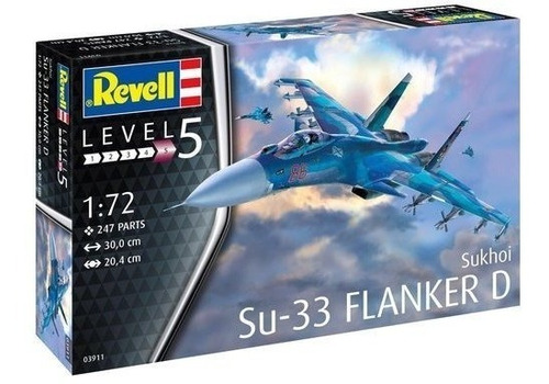 Sukhoi Su-33 Flanker D 1/72 Revell 03911