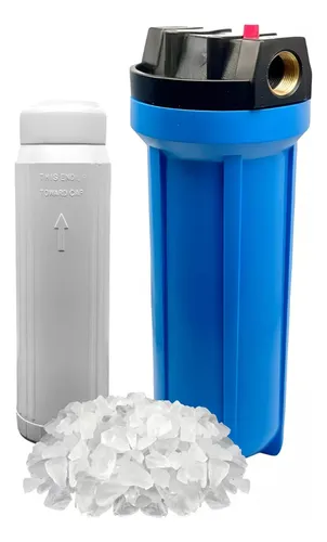 comprar Filtro Anti Sarro Ablandador Agua Polifosfato Con Carcasa