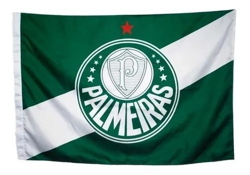 Bandeira Palmeiras Oficial Estampada 126x86cm