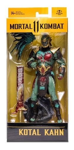 Mortal Kombat Wave 8 Bloody Kotal Kahn 7-inch