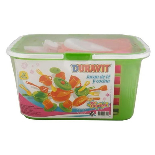 Imagen 2 de 6 de Duravit Canasta Con Juego De Te Y Cocina Playking