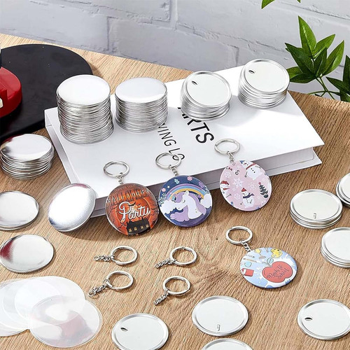 50 Pcs Llavero 58mm Chapita Destapador Metal Filimina Botón