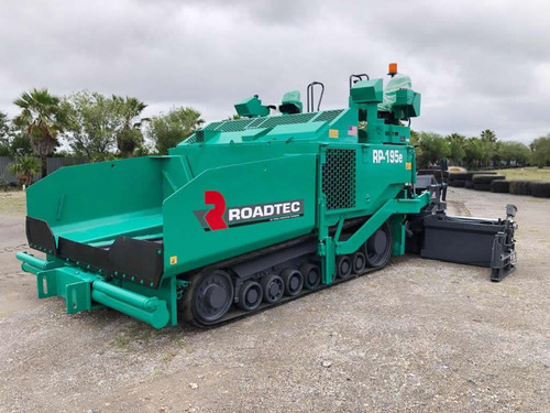 Pavimentadora Sobre Rubber Tracks Roadtec Rp195e Año 2017