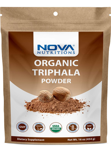 Polvo Trifalico Organico Certificado Nova Nutritions De 16.0