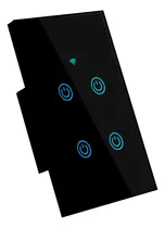 Comprar Interruptor Inteligente Pared Nexio 4 Botones Táctil Wifi