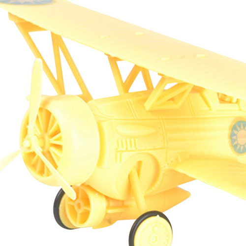 Avión De Iii De Alta Simulación Mm10195-16 Modelo Amarillo