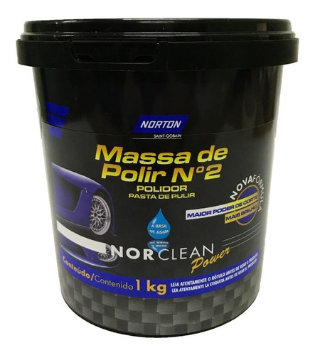 Pasta De Pulir Mediana Norclean Norton X 1kg