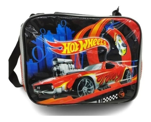 Lunchera Termica Hot Wheels Wabro 76106 25x22 Cm 