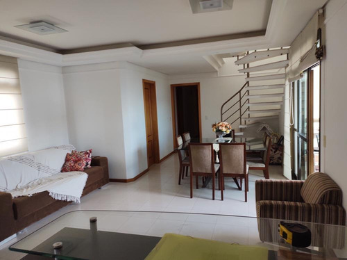 Imagem 25 de 29 de Vendo Cobertura Duplex Em Balneário Estreito Fpolis Sc, 4 Dormitórios Senso 2 Suítes 3 Vagas De Garagem, Piscina. - Cb340