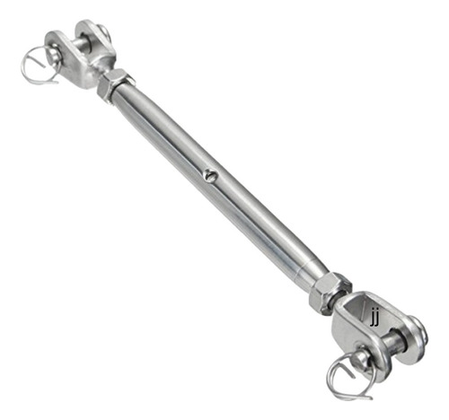 Kit 20 Un. Esticador Tubular Terminal 1/2 M12 240kg Inox