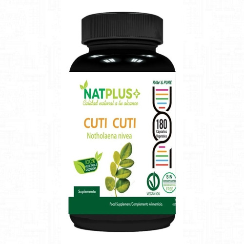 Cuti Cuti 180 Cápsulas De 450mg 100% Natural Oferta