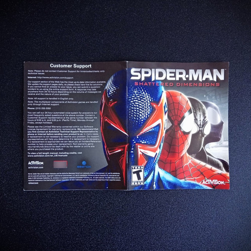 Spider-man Shattered Dimensions - Playstation 3 - Usado (Usado)
