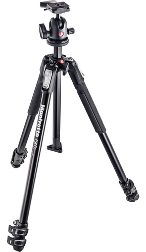 Manfrotto Mk190x3-bh Aluminum TriPod With 496rc2 Compact Bal