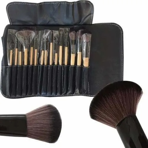 Set De 24 Brochas Para Maquillaje Profesional