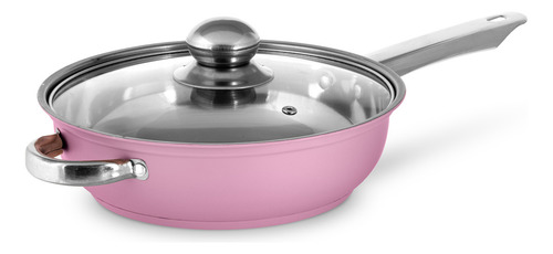 Batería De Cocina Sofía Pink Color Rosa 22 Piezas
