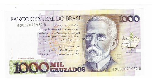 Billete De Brasil, 1000 Cruzados, Sin Circular.  Jp