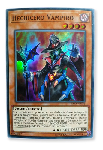 Yugi-oh! Vampire Sorcerer Dasa-en049 Super