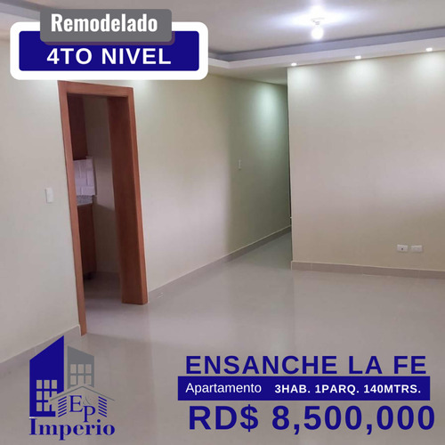 Se Vende Apartamento Remodelado En Ensanche La Fe