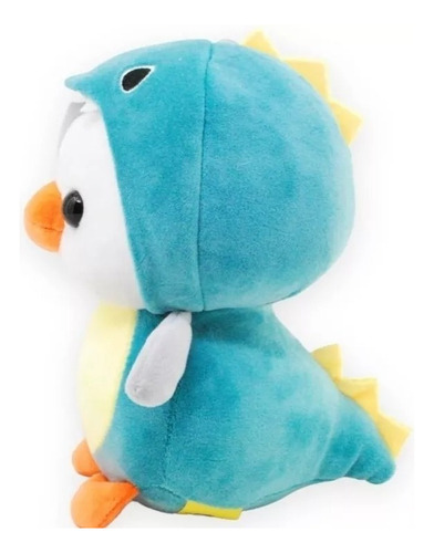 Gro Peluche Pingüino Disfrazado Dinosaurio Unicornio Kawaii