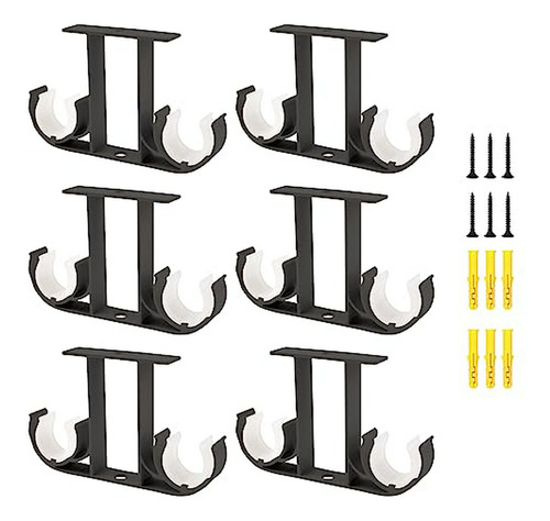 Soportes Para Barras De Cortina , 6 Uds. Compatibles Con Bar