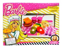 Comprar Barbie Set De Comiditas Pic-nic 139 Miniplay Color Rosa