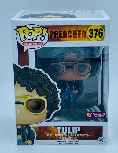 ### Funko Pop Tv Preacher Tulip 376 Previews Exclusive ### (Usado)