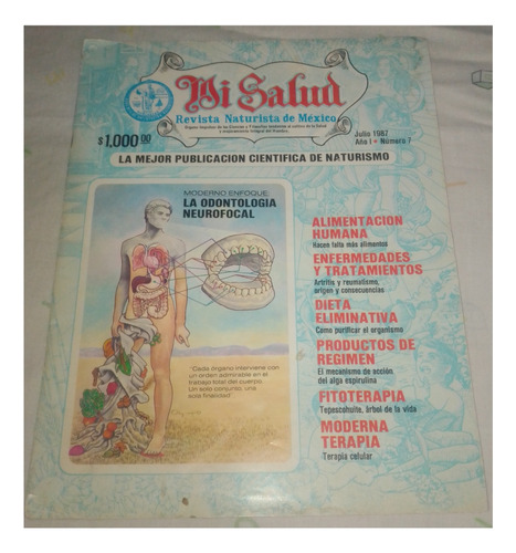 Revista Mi Salud Año 1987