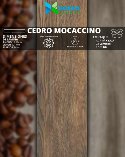 Piso De Vinil Tipo Madera Resistente Pega Incluida Caracas