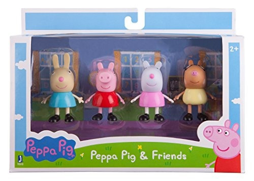 Set De Figuras Peppa Y Mejores Amigos