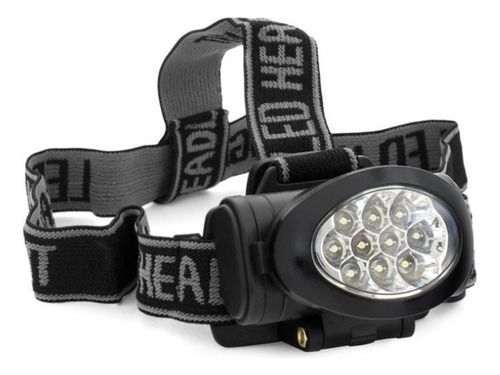 Linterna Frontal Led Brillante Luz Camping Lampara De Cabeza