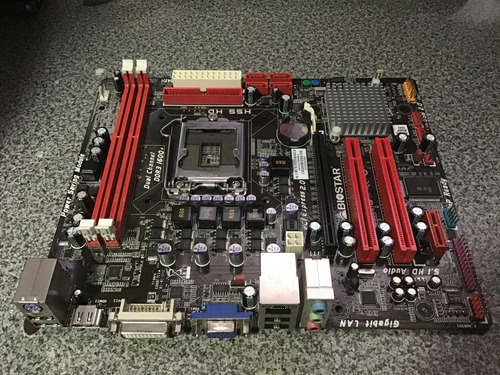 Tarjeta Madre Biostar H55 Hd Socket 1156 Ddr3 (Usado)