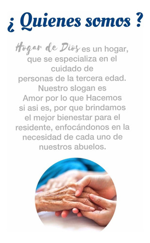 Imagen 2 de 5 de Promoción Hogar De Dios, Hogar Para La Tercera Edad