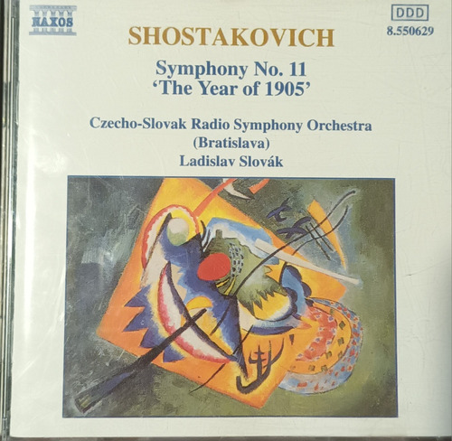 Shostakovich Symphony No. 11 - Ladislav Slovak Cd 