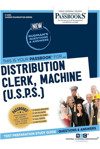 Libro: Distribution Clerk, Machine (u.s.p.s.) (c-2255):