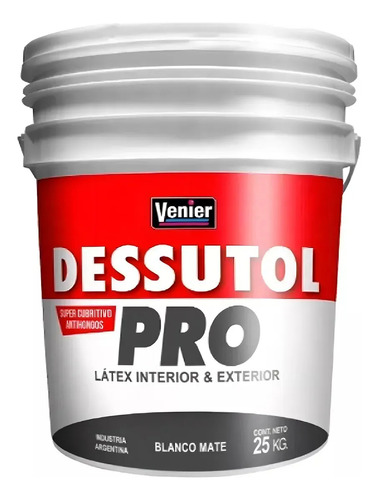 Dessutol Latex Pro X 25kg-venier Blanco Mate