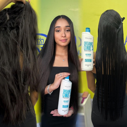 Escova Progressiva Organic One Step (um Passo) 1l Tróia Hair