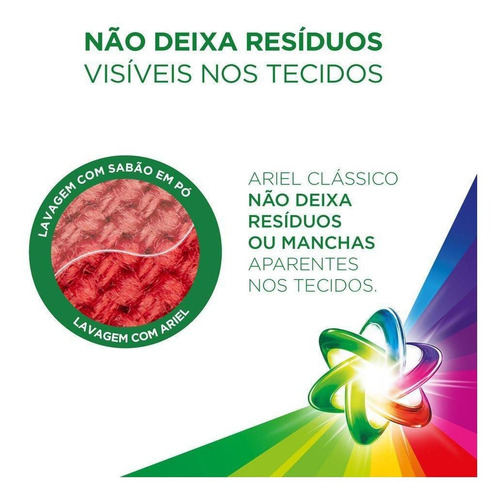 Kit 3 Refis Sabão Líquido Ariel Cores Radiantes 1,5l
