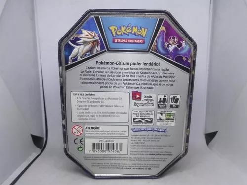 POKEMON LATA LENDAS DE ALOLA - SOLGALEO-GX, Pokemon em Promoção