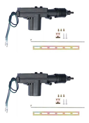 Solenoide Carro Universal Seguros Electricos Puerta 2 Cables