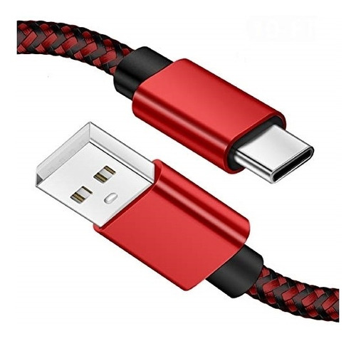 Cables De Datos Usb Tipo Para Carga Rápida  Nailon Trenzado