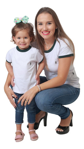 Kit Camisetas Ringer Tal Mãe Tal Filha