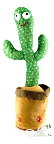 Cactus Bailarín Peluche Felpa Juguete Para Niños